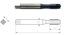 G120RS-080 Метчик машинный M8x1.25 HSSE DIN371 10346 - фото 265
