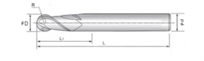 Фреза твердосплавная 2GB-D16-35-100 11745