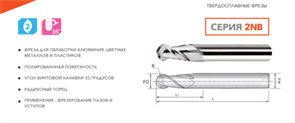 Фреза твердосплавная 2NB-D03-06-50 11751