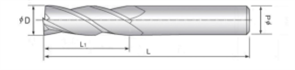 Фреза твердосплавная 3RNF-D06-15-50 11868