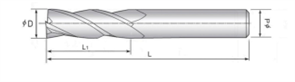 Фреза твердосплавная 4GF-D02-6-50 11918