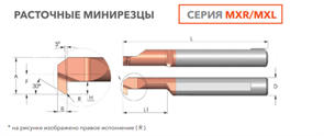 Вставка MXR6R0.2L22 FW71S 10572