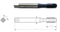 G120RS-080 Метчик машинный M8x1.25 HSSE DIN371 10346 - фото 265
